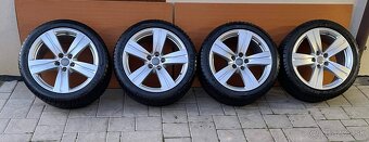 Orig. alu disky. AUDI 5x112 8J x18 ET 25 VW 245 45 R18 zimn - 10