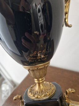 Porcelánové hodiny a vázy - 10