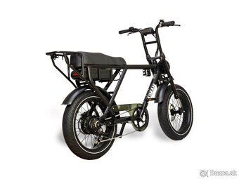 Fatbike elektrobicykel 500W/250W - 21Ah/15Ah CAIMAN Black - 10