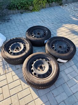 Predám 4x oceľové disky so zimnými pneumatikami - 10