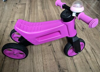 Funny Wheels Odrážadlo ruzove - 10