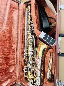 Predám Es- Alt saxofón Yamaha YAS 25 v TOP stave- - 10