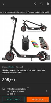 Elektro koloběžka iScooter i9 Pro - 10