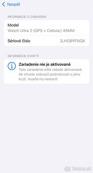 Apple Watch Ultra 2 49mm Black Cellular neaktivovane - 10