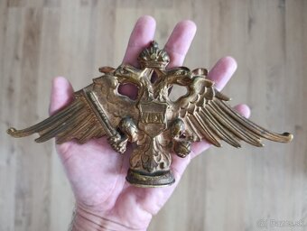 Velká a těžká RU orlice / R-U orel.  Krásný sběratelský kus - 10