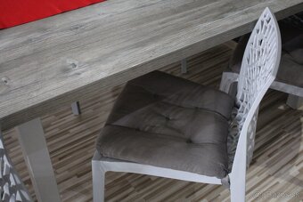 Nový jedálenský stôl pre 8-10 ľudí 300cm x 110cm - 10