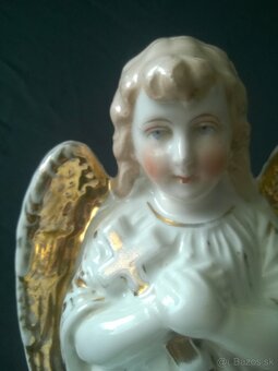 starý porcelánový anjelik - 10