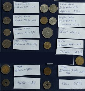 Zbierka mincí - Afrika a Ázia "arabské písmo" - 10