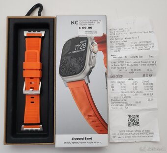 Apple Watch Ultra 2 Natural Titanium Milanese Loop + nomad - 10