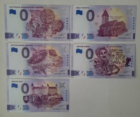 0€ / 0 euro suvenírová bankovka - 10