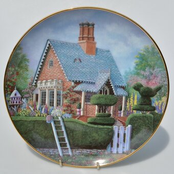 rezerve Lilliput Lane - 6 porcelánových tanierov z 1 série - 10