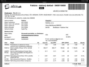 iPhone 16pro 128gb, čierny titán, v záruke ešte 15 mesiacov - 10