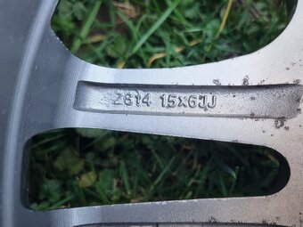 Hliníkové disky FIAT - R15 4x98 6J ET35 - 10