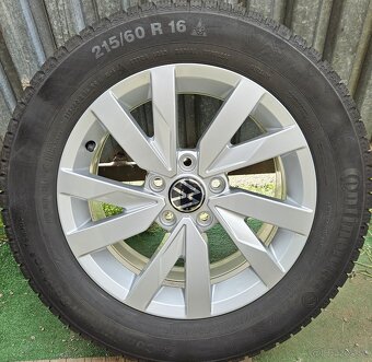 Originálne hliníkové disky VW - 5x112 r16 - 10