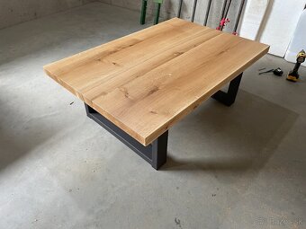 Masívny konferenčný dubový stôl - 10