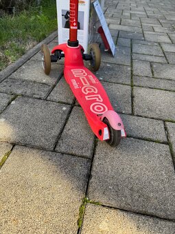 Kolobežka Mini Micro Deluxe červená, v 2r+ - 10