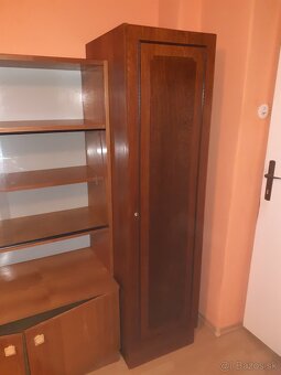 Zostava nábytku biela a hnedá - 10