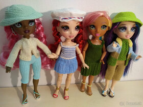 pulóver nohavice pre bábiky Rainbowhigh barbie šaty - 10