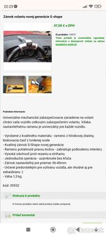CARCLEVER Automotive ports - (zámok na volant auta) - 10