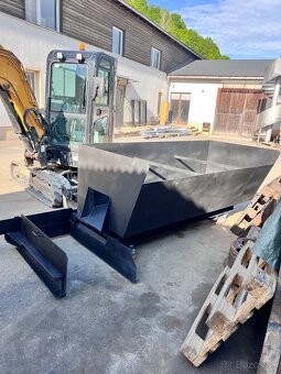 Posypávač krajníc,stranový finišer krajníc hydraulicky - 10