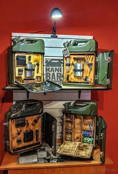 Predám kanister prerobený na Bar super darček - 10