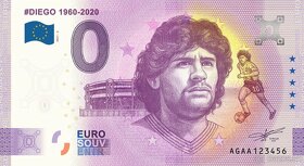 0 euro / 0 € souvenir bankovky zahraničné 1 - 10