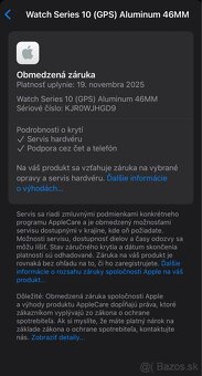 Apple Watch 10 46mm Silver - záruka, 100% zdravie - 10
