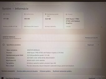 Notebook HP EliteBook 855 G7 Ryzen 7 PRO 4750U, 500GB SSD - 10