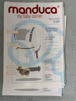Ergonomický nosič manduca - 10