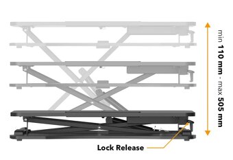 Polohovací podstavec pod PC - 10
