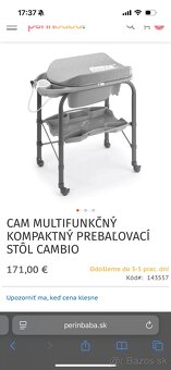 Prebaľovací pult s vaničkou - 10