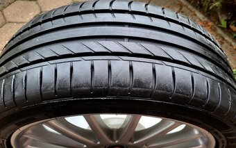 Alu R17 4x100 + letné pneu 215/45, Renault Kia - 10
