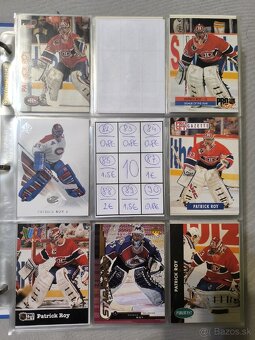 Hokejové kartičky - Patrick Roy 1 - 10