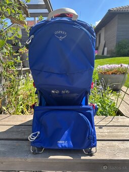 Turisticky nosic Osprey Poco LT – top stav + rain cover - 10