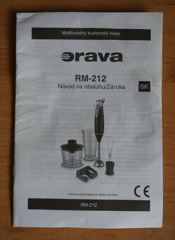 ✅ Multifunkčný tyčový mixér Orava RM-212 ✅ - 10