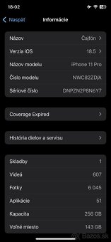 iPhone 11pro 256gb biely/white - 10