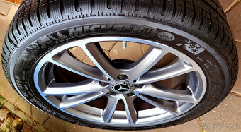 alu R18 5x112, ET33, orig. Mercedes CLS, (zimné pneu 245/45) - 10