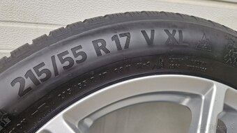 Zimné alu 215/55 R17, 5x112, Continental 870TS - 10