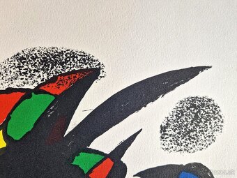 JOAN MIRO - Zľava (Litografia) (Bez rámu), Abstraktný surre - 10