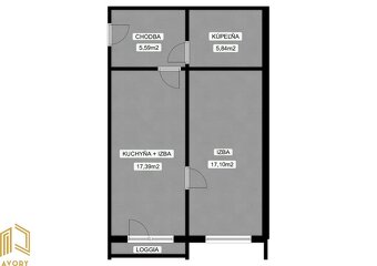 REZIDENCIA SADOVÁ /NOVÝ 2 - IZB. BYT(48m2) s BALKÓNOM,SENICA - 10