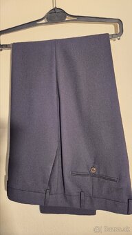 Pánsky oblek OZETA tmavomodrý. veľkosť 56 - NOVÝ, NEPOUŽITÝ - 10