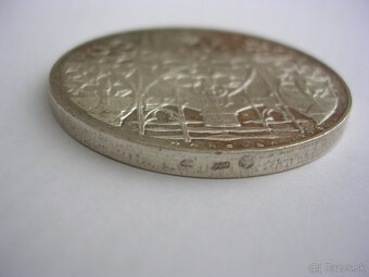 Ag medaila 10 dukát Karel IV. - návrh Jiří HARCUBA 1978 - 10