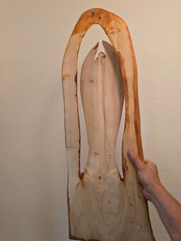 Drevená socha anjela - 10