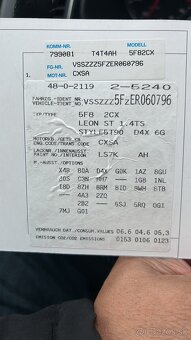 Seat Leon 1.4 TSI Ecomotive Style Rok 2014 - 10