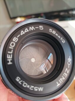 Helios 44M-5 58mm f2, záv. M42 - 10