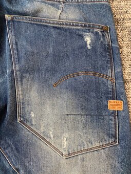 panske dzinsy, rifle g-star raw Type-c 3D velkost W34 L30 - 10