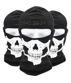 Kukla - nákrčník LEBKA - 10