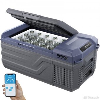 Kompresorová chladnička Vevor 15l 12V , 24V aj 230V - 10