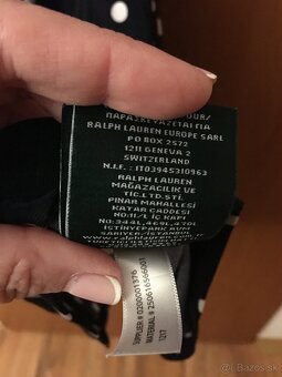 NOVÉ/RALPH LAURENT originál  dámske saty L - 10