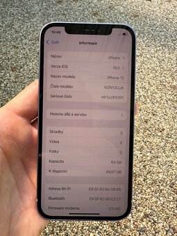 iPhone 12 - baterie 94% - 10